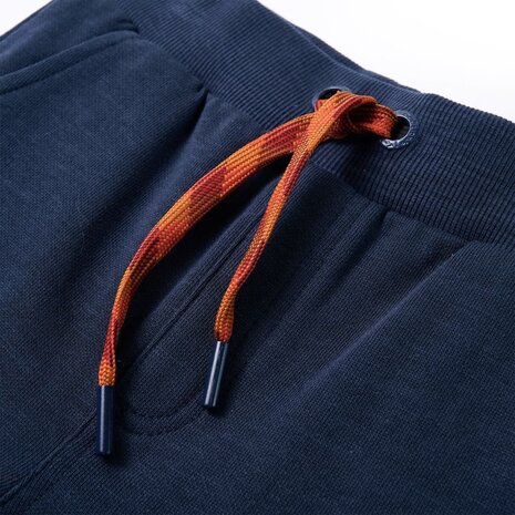 Kinderjoggingbroek 116 gemêleerd marineblauw 4