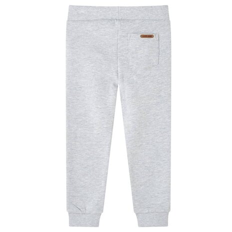 Kinderjoggingbroek 104 gemêleerd grijs 2