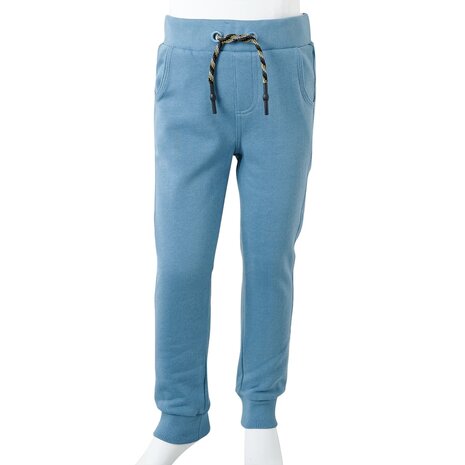 Kinderjoggingbroek 116 blauw 8
