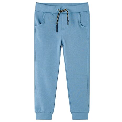 Kinderjoggingbroek 140 blauw 1