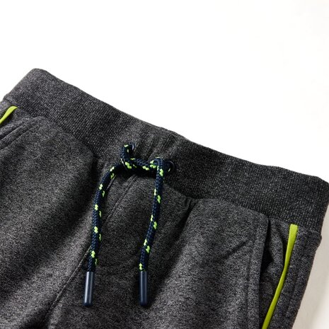 Kinderjoggingbroek 104 gemêleerd grijs 3