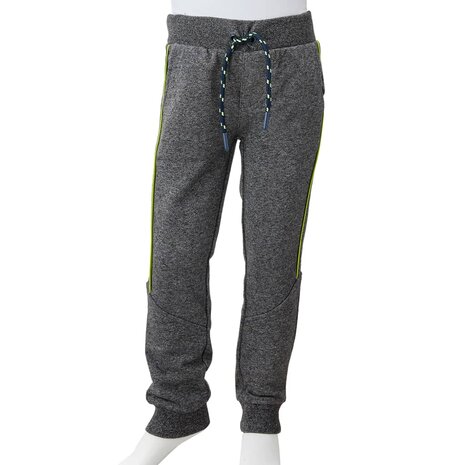 Kinderjoggingbroek 116 gemêleerd grijs 8