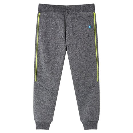 Kinderjoggingbroek 128 gemêleerd grijs 2