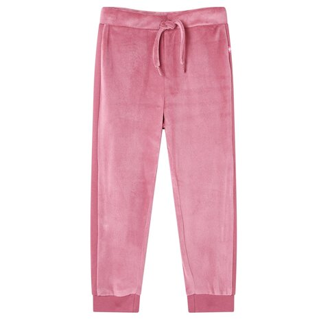 Kinderjoggingbroek 116 frambooskleurig 1
