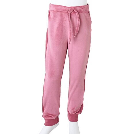 Kinderjoggingbroek 116 frambooskleurig 8