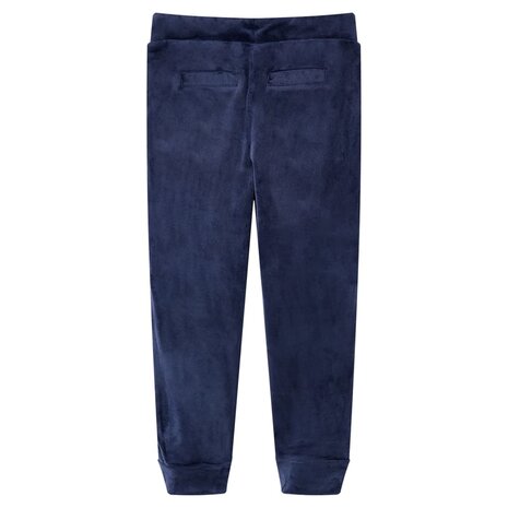 Kinderjoggingbroek 128 marineblauw 2