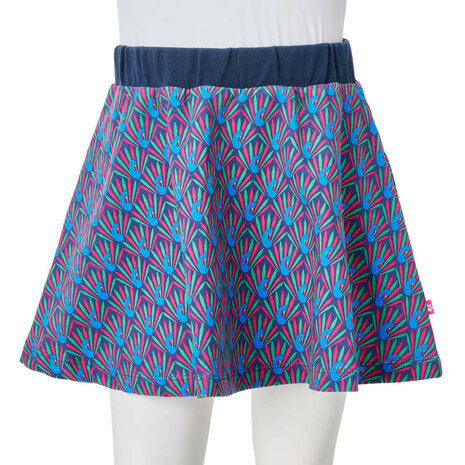 Kinderrok 128 marineblauw 8