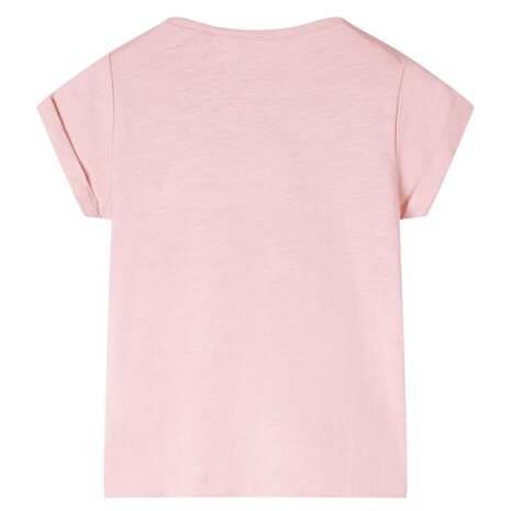 Kindershirt 104 lichtroze 2