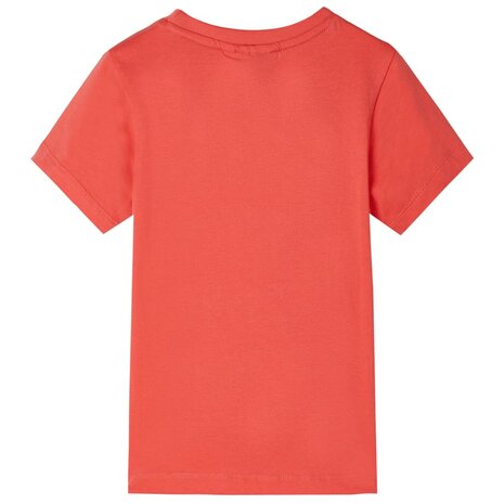 Kindershirt 92 lichtrood 2