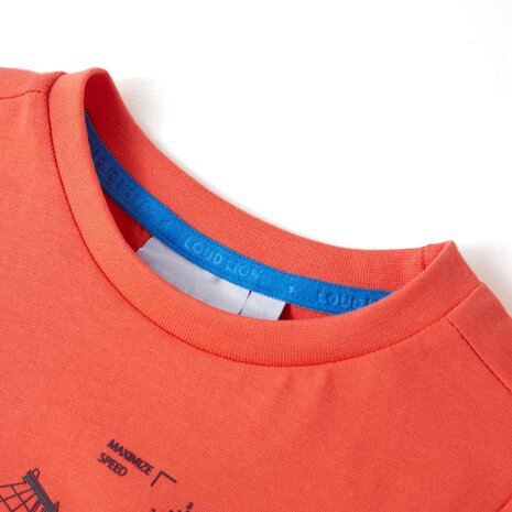 Kindershirt 92 lichtrood 3
