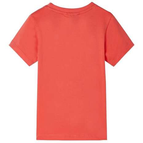 Kindershirt 104 lichtrood 2