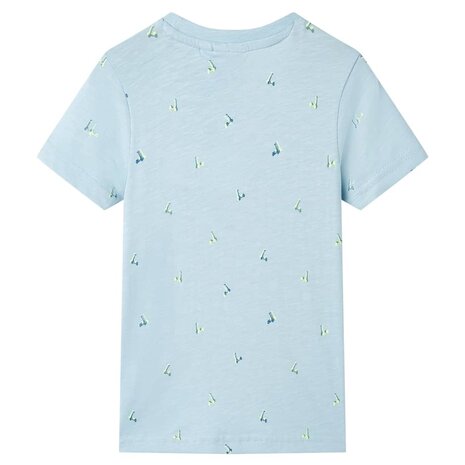 Kindershirt 140 lichtblauw 2
