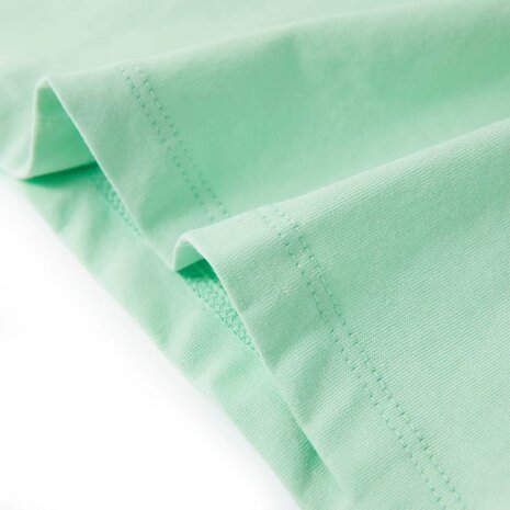 Kindershirt met korte mouwen 140 lichtgroen 6