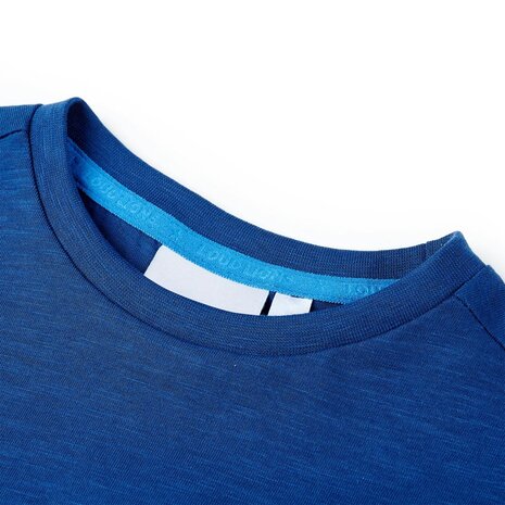 Kindershirt 92 donkerblauw 3