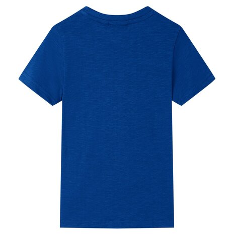 Kindershirt 116 donkerblauw 2
