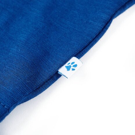 Kindershirt 128 donkerblauw 5