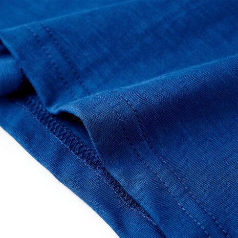 Kindershirt 128 donkerblauw 6