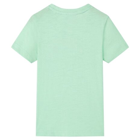Kindershirt 92 lichtgroen 2