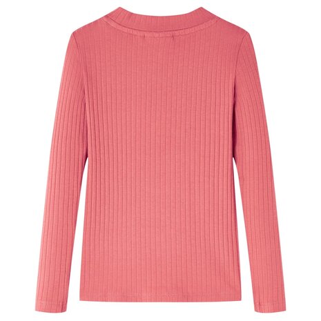 Kindershirt met lange mouwen 104 oudroze 2