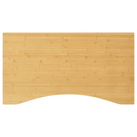 Bureaublad 110x60x4 cm bamboe 1