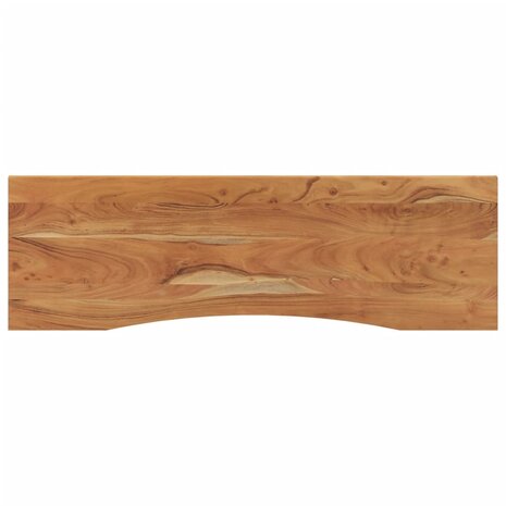 Bureaublad rechthoekig 140x50x2,5 cm massief acaciahout 2