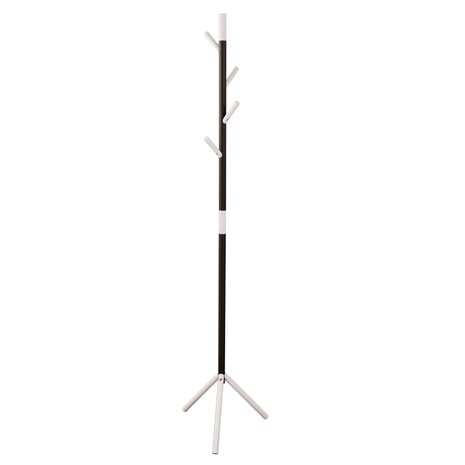 V-Part Kapstok Linair staand met 4 haken 180 cm wit 1