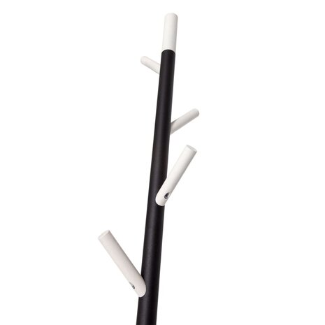 V-Part Kapstok Linair staand met 4 haken 180 cm wit 3