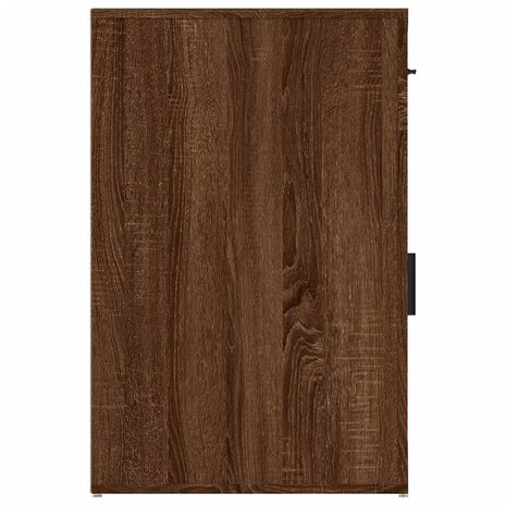 Bureaukastje 40x49x75 cm bewerkt hout bruin eikenkleur 8