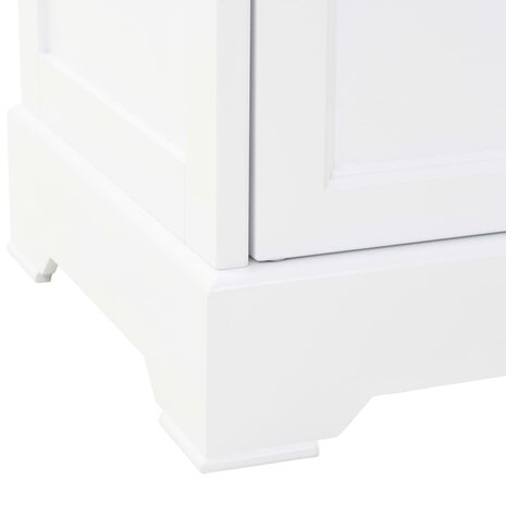 Buffetkast met 4 deuren 80x40x180 cm MDF en grenenhout 9
