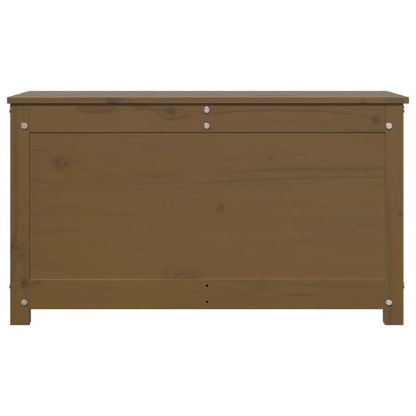 Opbergbox honingbruin 80x40x45,5 cm massief grenenhout 5