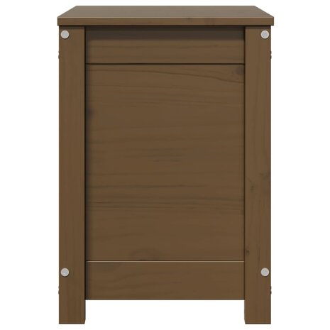 Opbergbox honingbruin 60x32x45,5 cm massief grenenhout 6