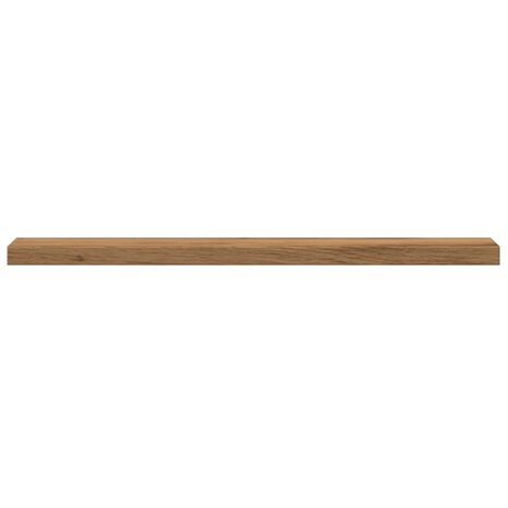 Wandschappen 4 st 40x10x1,5 cm bewerkt hout artisanaal eiken 5