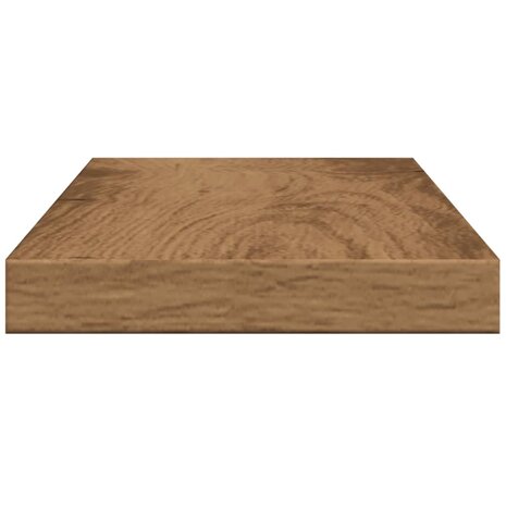Wandschappen 4 st 40x10x1,5 cm bewerkt hout artisanaal eiken 6