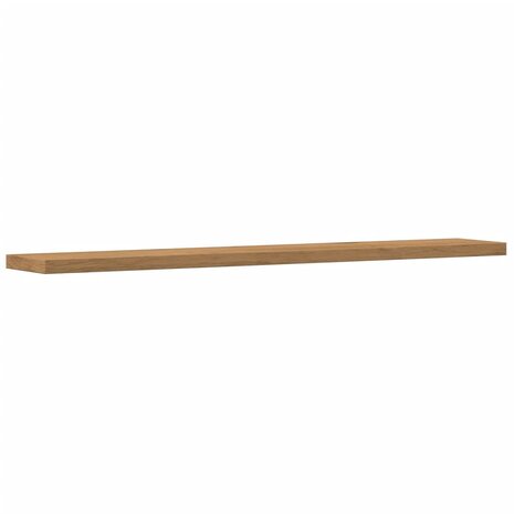 Wandschappen 4 st 60x10x1,5 cm bewerkt hout artisanaal eiken 4