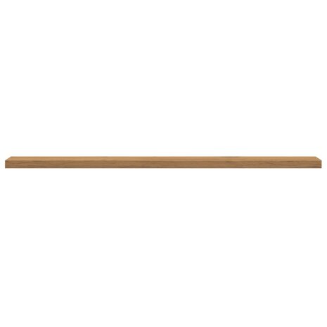 Wandschappen 4 st 60x10x1,5 cm bewerkt hout artisanaal eiken 5