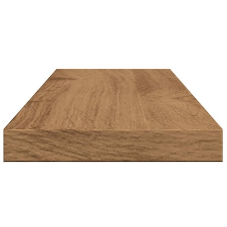 Wandschappen 4 st 60x10x1,5 cm bewerkt hout artisanaal eiken 6