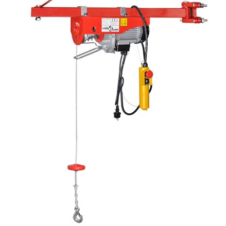 Elektrische lier 1000 W 200/400 kg 3