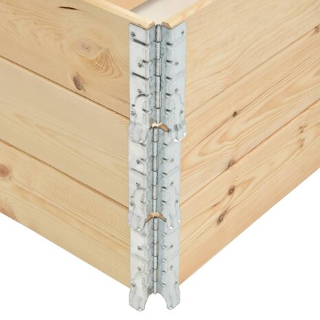 Palletopzetranden 3 st 100x150 cm massief grenenhout 6