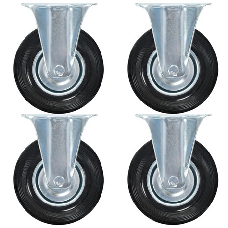Vaste wielen 4 st 125 mm 1