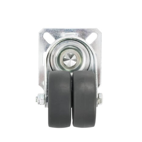 24 st Zwenkwielen dubbel 50 mm 7
