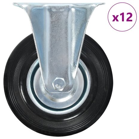 12 st Wielen vast 125 mm 1
