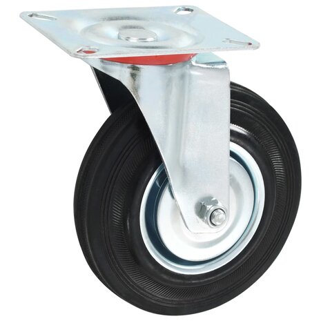 8 st Zwenkwielen 125 mm 3