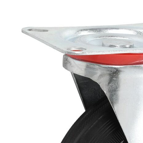 12 st Zwenkwielen 200 mm 8