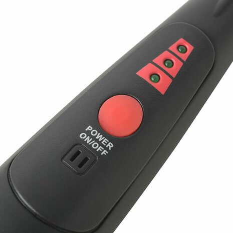 Pinpointer metaaldetector zwart en rood 3