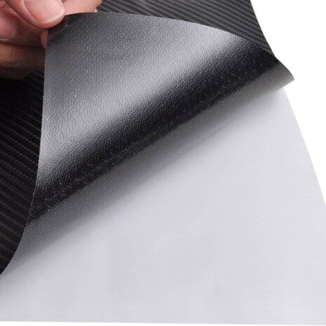 2 st Autofolie 4D 100x150 cm zwart 6