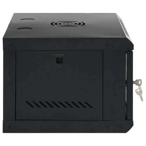 Netwerkkast wandgemonteerd 6U 19" IP20 53x40x30 cm 4
