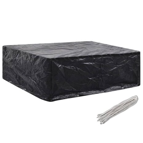 Tuinmeubelhoezen 2 st 8 ogen 250x210x90 cm 2