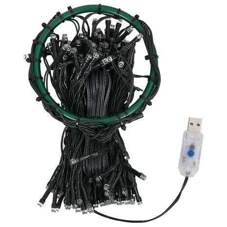 Kerstboomverlichting met 210 LED&apos;s net 210 cm 2