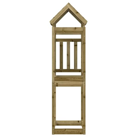 Speeltoren 52,5x110,5x214 cm geïmpregneerd grenenhout 3