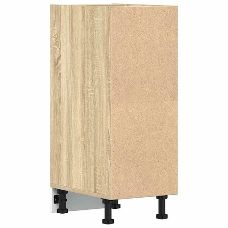 Onderkast 30x44,5x81,5 cm bewerkt hout sonoma eikenkleurig 6
